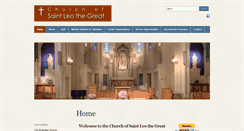 Desktop Screenshot of churchofstleothegreat.org